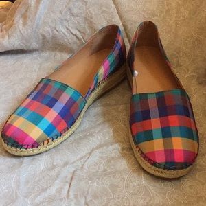 Merona Rainbow Checkers Size 10